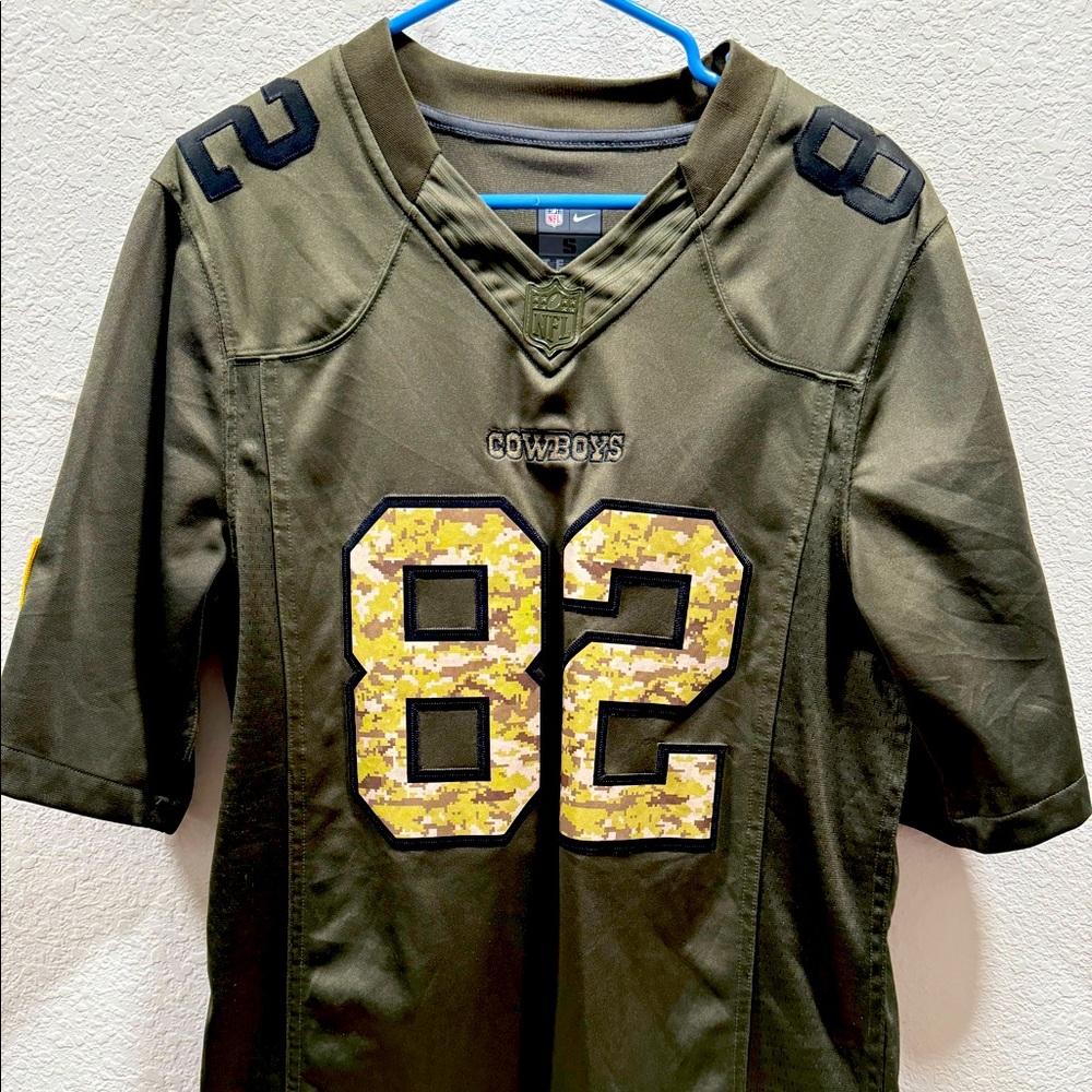 NFL Nike Dallas Cowboys Salute to Service #82 Witten Jersey